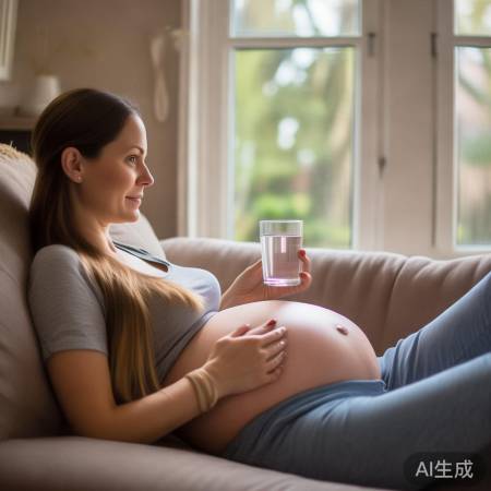 孕期水肿，多喝水，适量运动