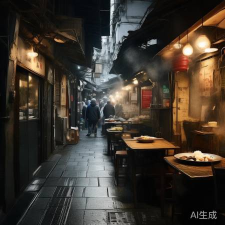 “市中心小巷炒饭香”