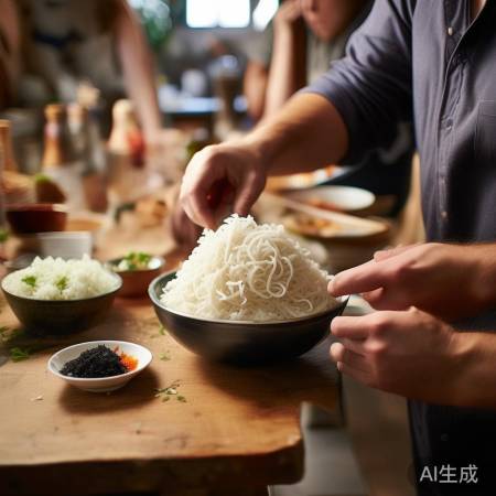 家常一口面寿司