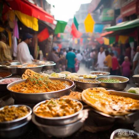 印度美食五彩斑斓