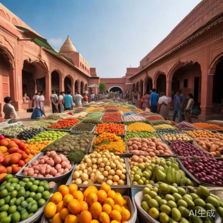 印度季风气候，食材丰富
