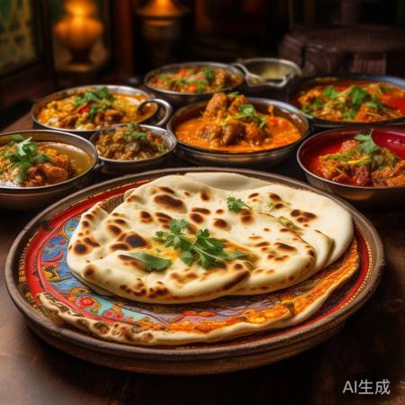 印度美食：烤饼、咖喱香浓