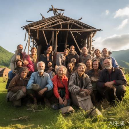 村民自筹建狗窝，团结互助感人