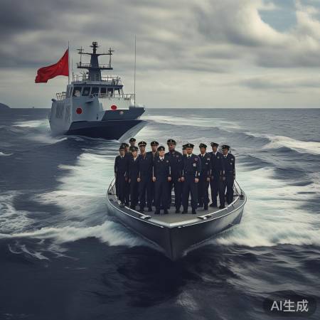 我国海警驱离非法日船