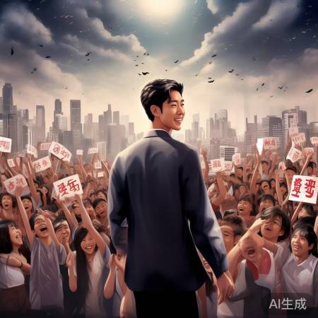 王一博成长，粉丝助力