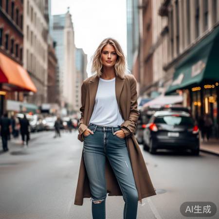 纽约博主巧搭层次感