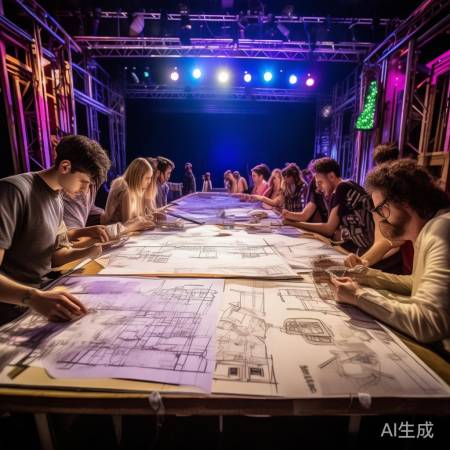 团队协作，用心打造舞台