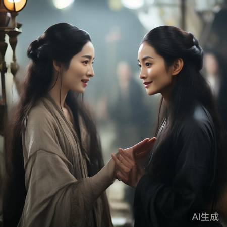 刘亦菲陈都灵友谊深厚，敬业学习