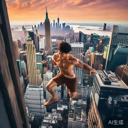 王一博纽约攀岩展热爱