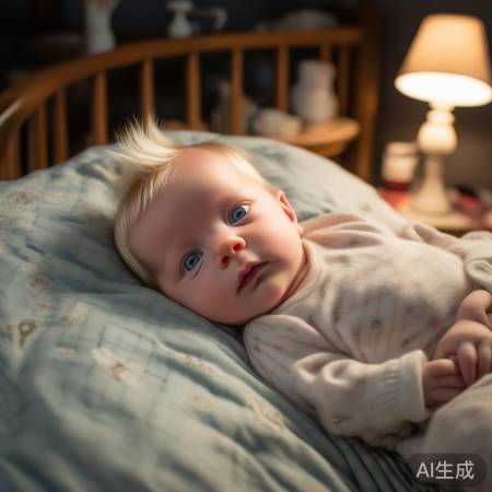 金发女儿萌照引热议