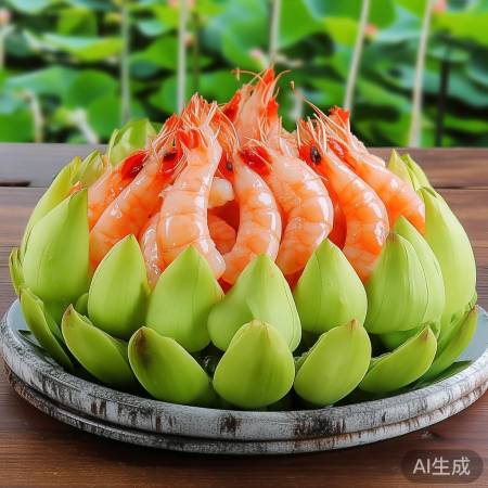 杨花虾仁，清新美味