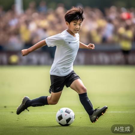 球场精灵，球技超群