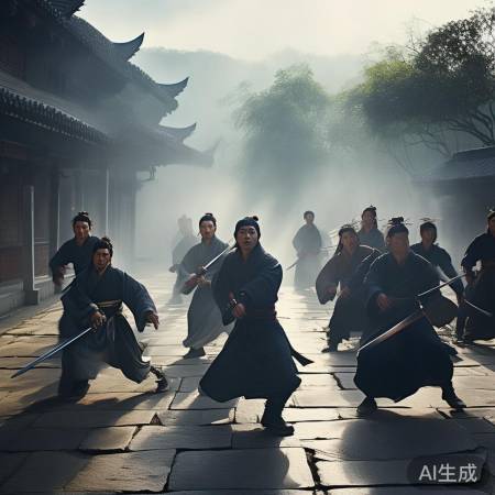 江湖侠客爱恨情仇剧