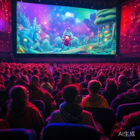 哪吒之魔童降世，奇幻画面火爆。