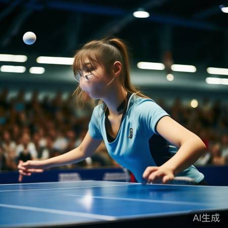 孙颖莎:冷静赛场女神