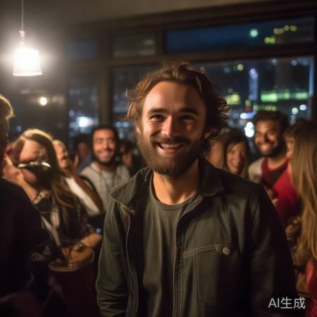 黄景瑜素颜庆功宴，看法交流