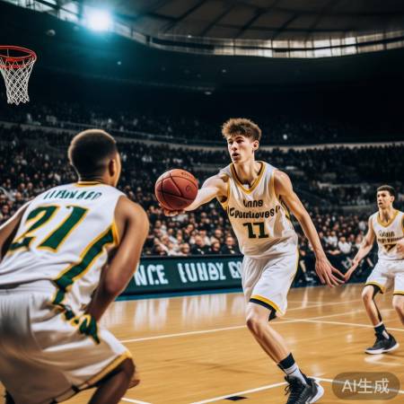 杨瀚森精准助攻,团队精神佳