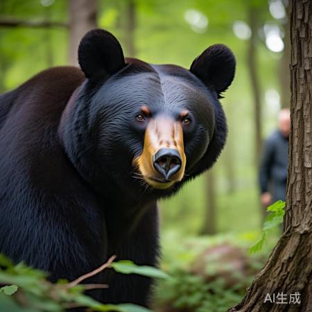 黑熊警觉，驯养需谨慎