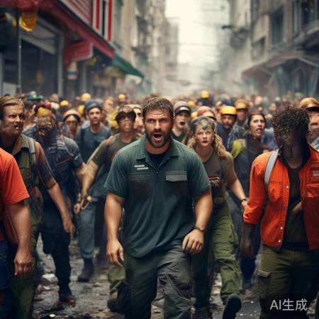 救援队伍感动人心