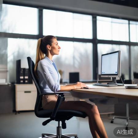 端正坐姿，护脊椎