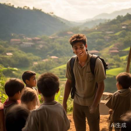 支教小山村，邂逅小芳