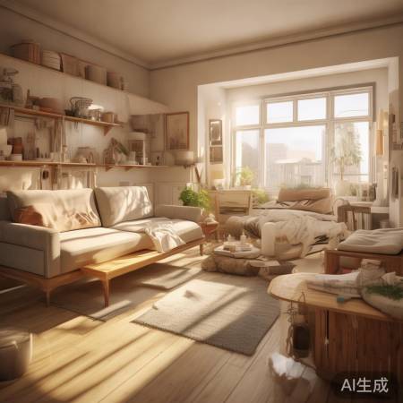 空间布局，心情愉悦