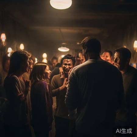 演员李鸿其在活动现场泪洒，感恩