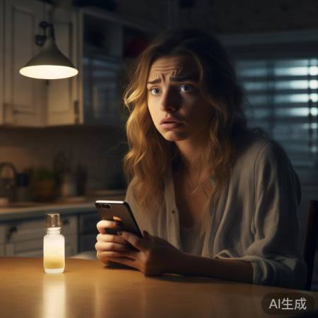 小丽吃药无反应，小张支吾。