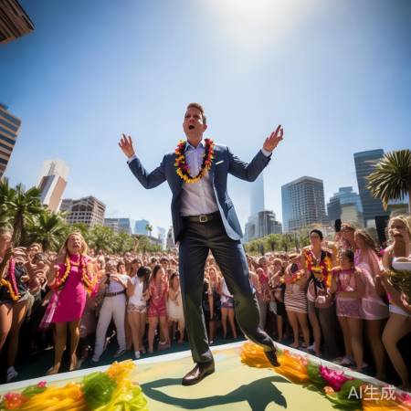 候选人才艺表演热