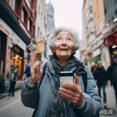 老太手机导航奇遇记