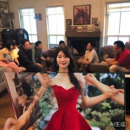 赵丽颖红衣写真引热议