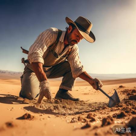 挖银元需耐心运气