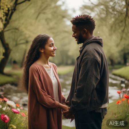 爱情无固定模式，祝福他们幸福