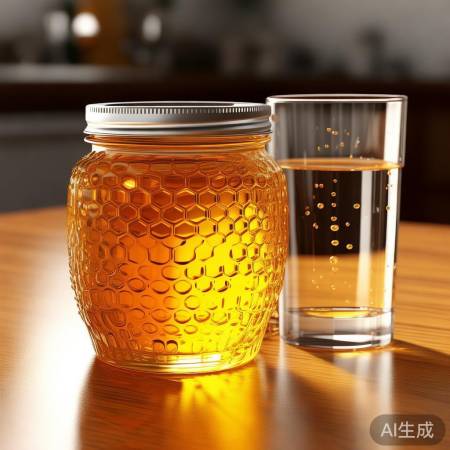 蜂蜜水需适量，防病护牙。