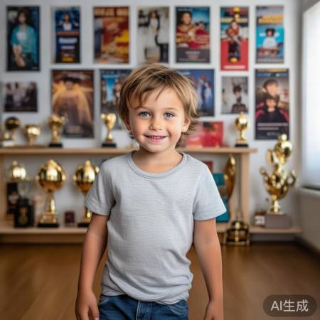 童星安吉,才华横溢