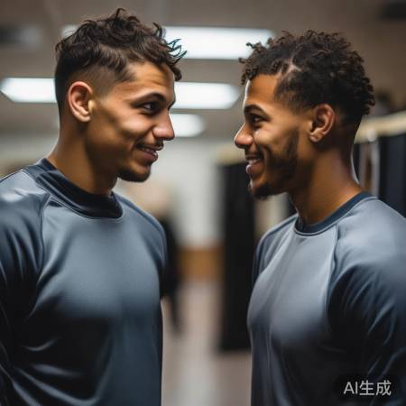 赛场默契，私下好友