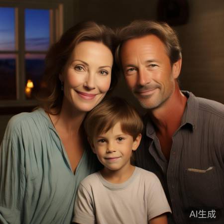 何晴低调生活,幸福家庭