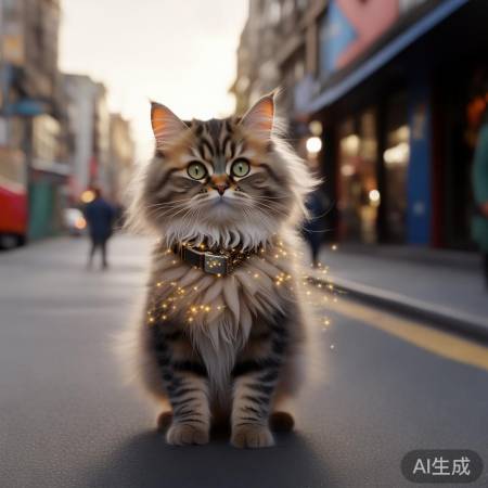 猫咪项圈手表寻失主