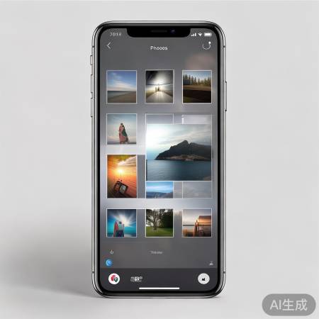 进入快速浏览，滑动翻看相册