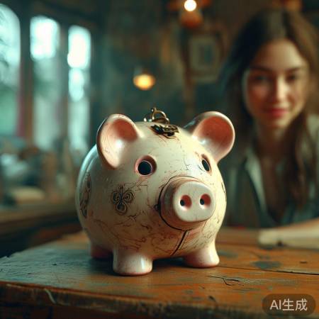 存钱罐见证岁月故事