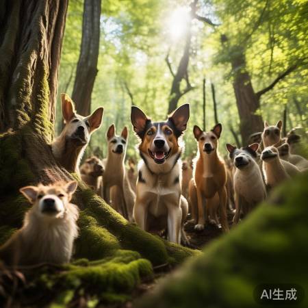 高叶识狗,大自然神奇