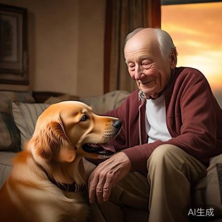 养狗减轻晚年心理压力