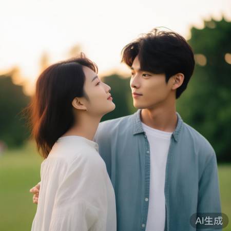 陈妍希周柯宇，清新颜值组合