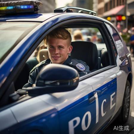 辅警周末带家人购物