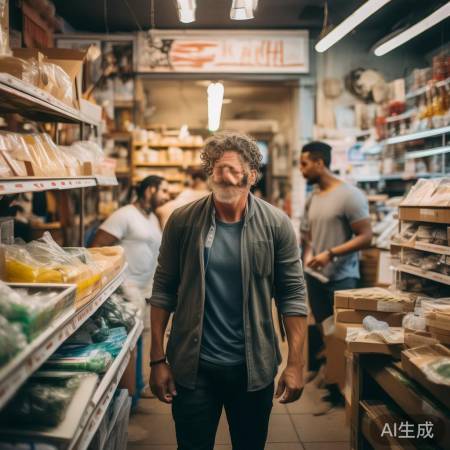 创始人拼搏开店