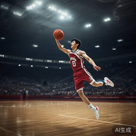 杨瀚森飞身断球，防守神勇