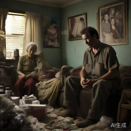 妻子骨折，婆婆护理不当生蛆