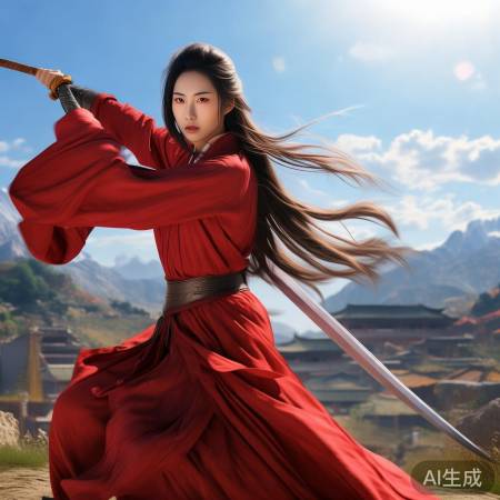 红衣侠女有翡传奇