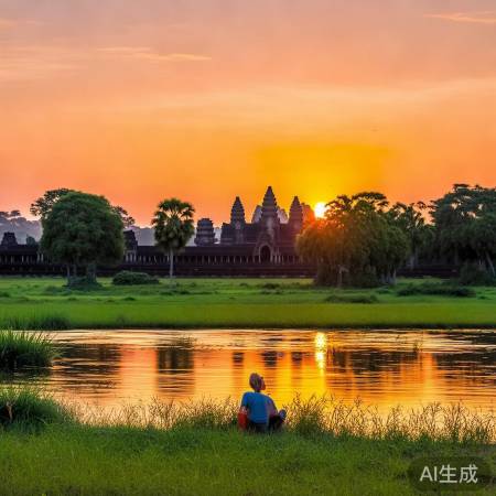 柬埔寨美景如画