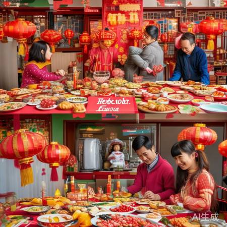 春节庆祝方式各异